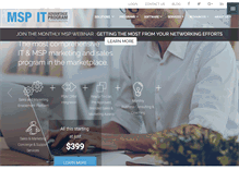 Tablet Screenshot of mspadvantageprogram.com